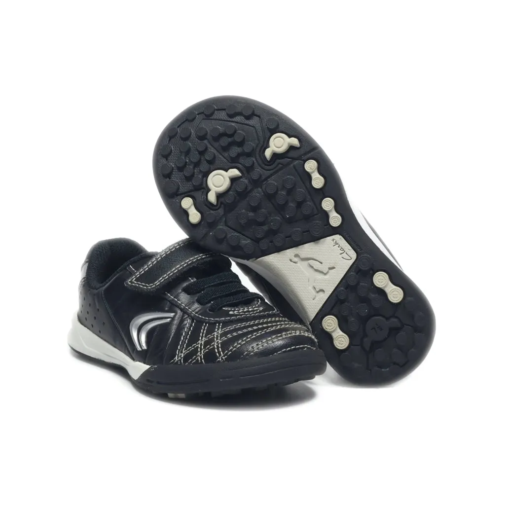 Clarks Sport Shoes Leather Black Colour For Kids