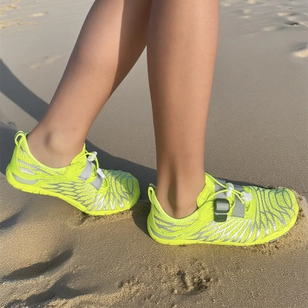 Hike Barefoot Shoes for Women Men with Wide Toe Box, Healthy & Non-Slip Breathable Barefoot Water Shoes Beach Pool Aqua Swim Surf Hiking Walking Shoes