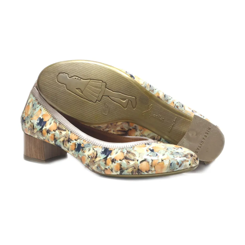 Hispanitas Mid-Heel Shoes Leather Multicolour Colour For Women