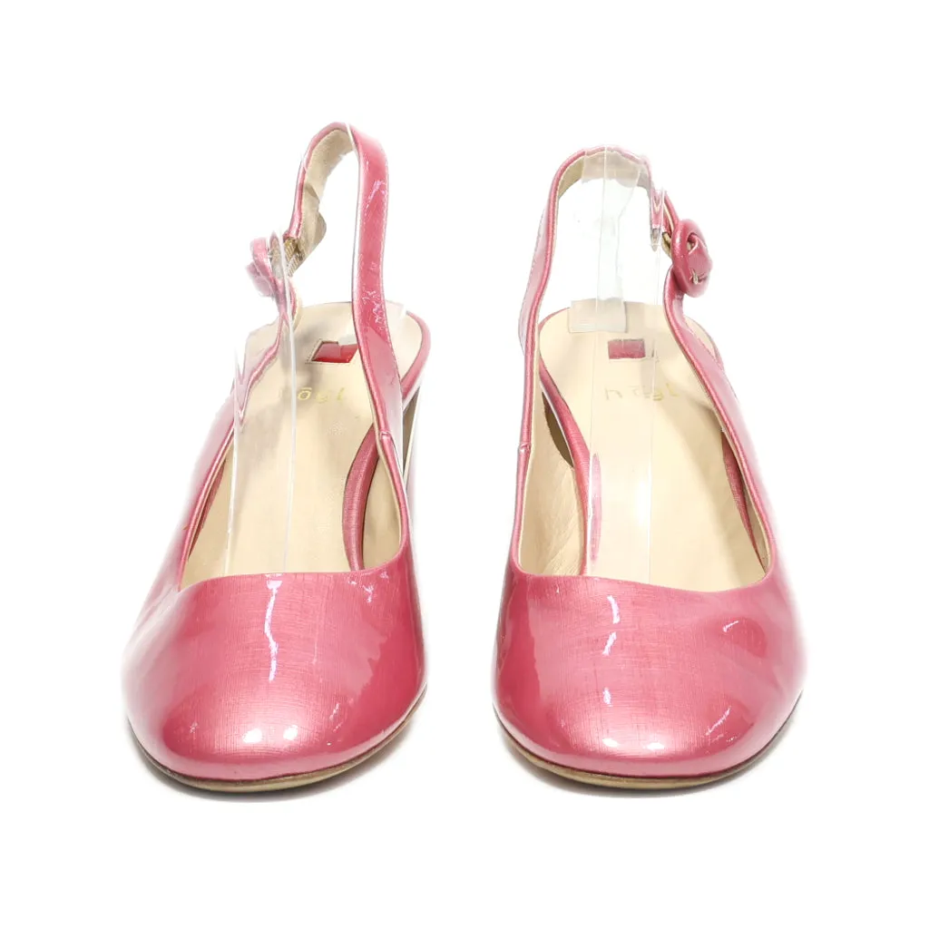 Hogl High-Heel Shoes Leather Pink Colour For Women