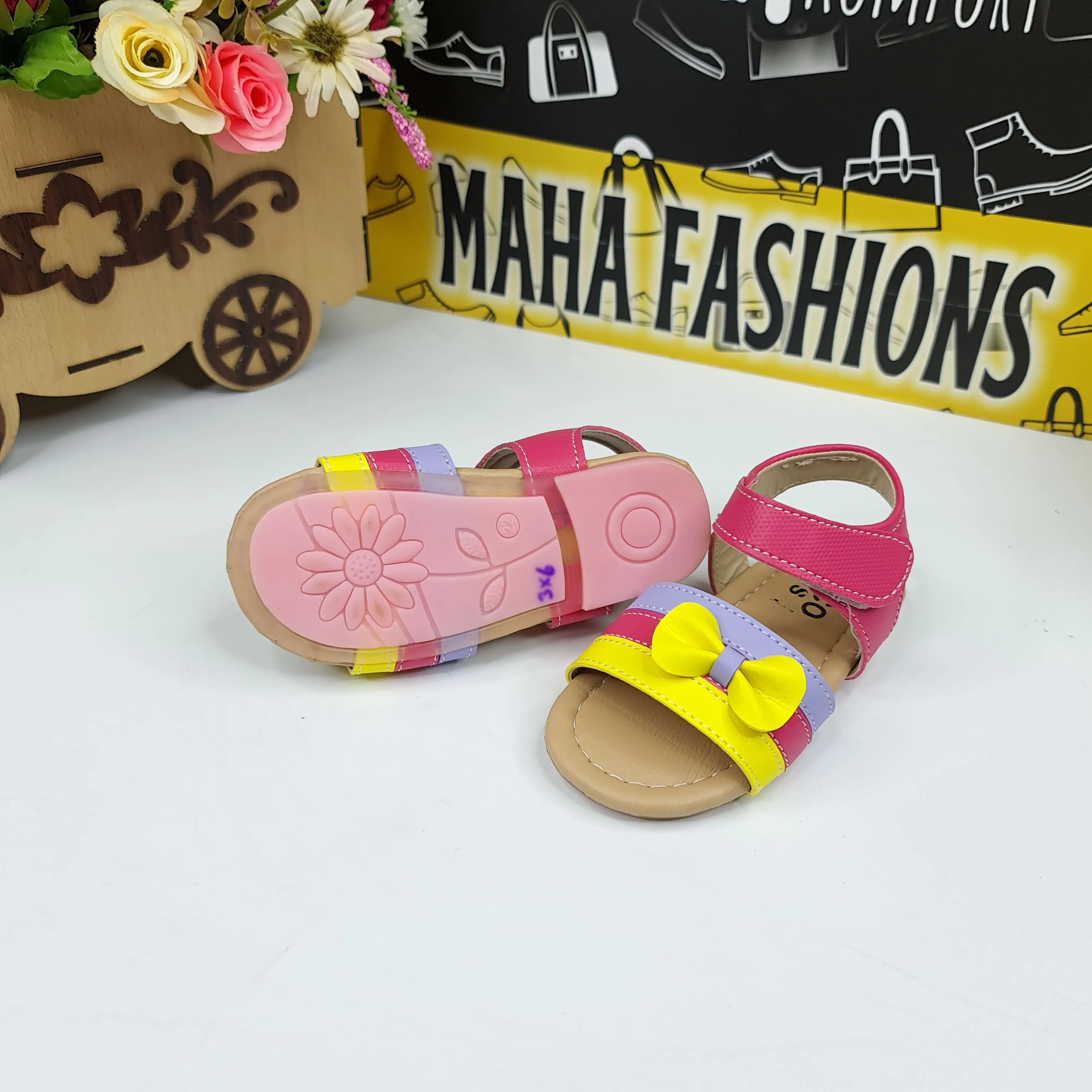 Pink Kids Sandals