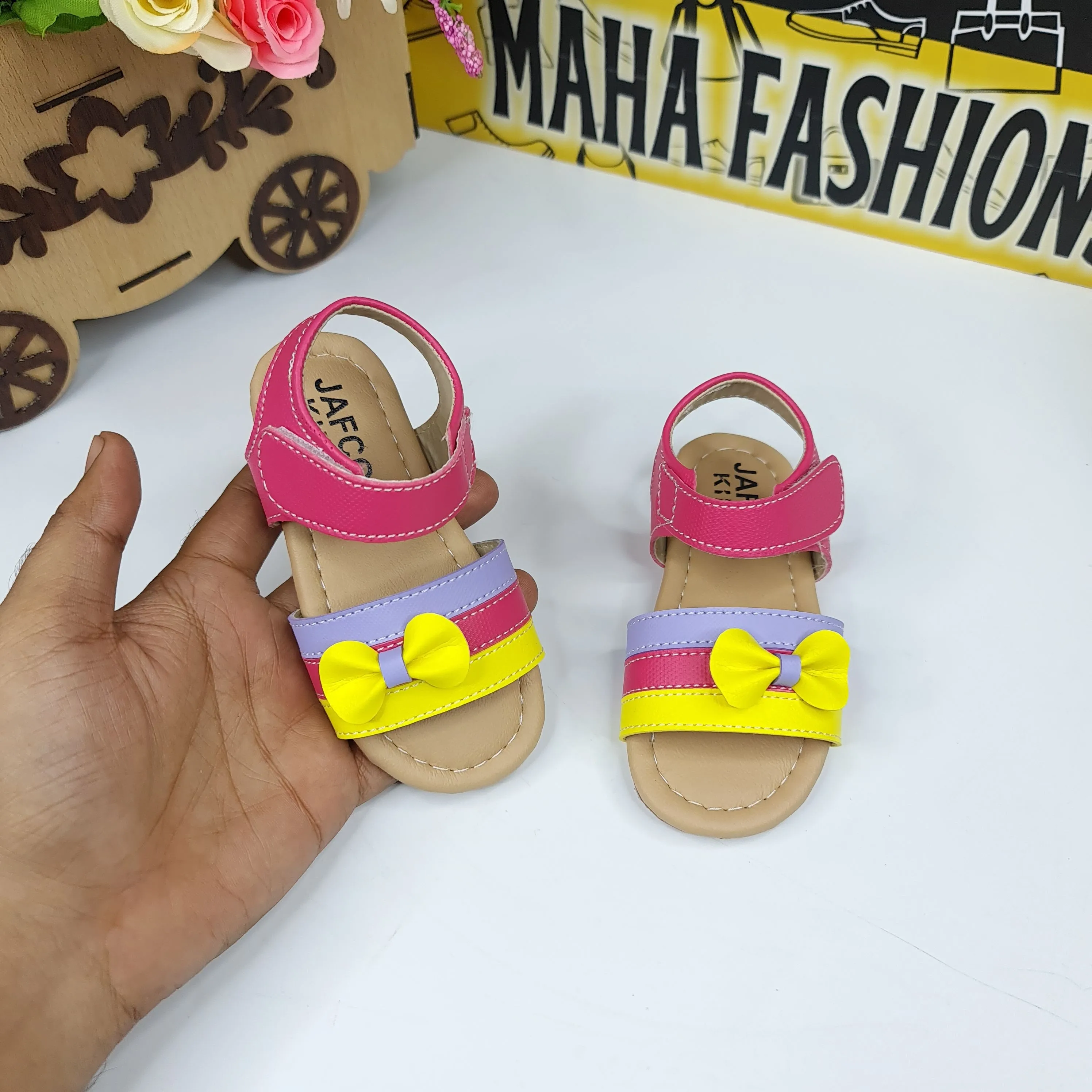 Pink Kids Sandals