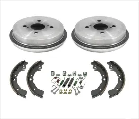 Rear Brake Drums & Shoes & Brake Springs Kit for 2000-2005 Toyota Echo