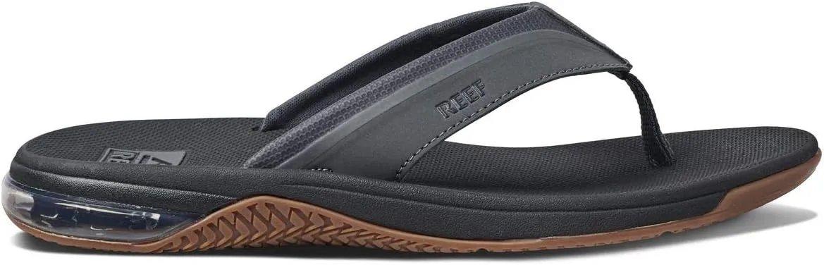 REEF Anchor Men's Beach Flip Flop, Water Friendly, Cushioning Heel Airbag