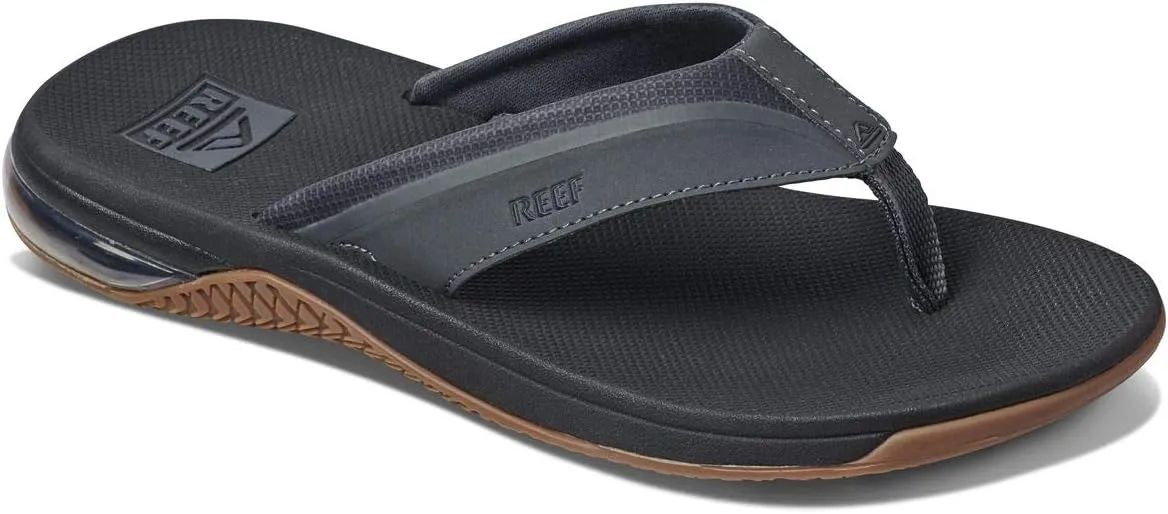 REEF Anchor Men's Beach Flip Flop, Water Friendly, Cushioning Heel Airbag