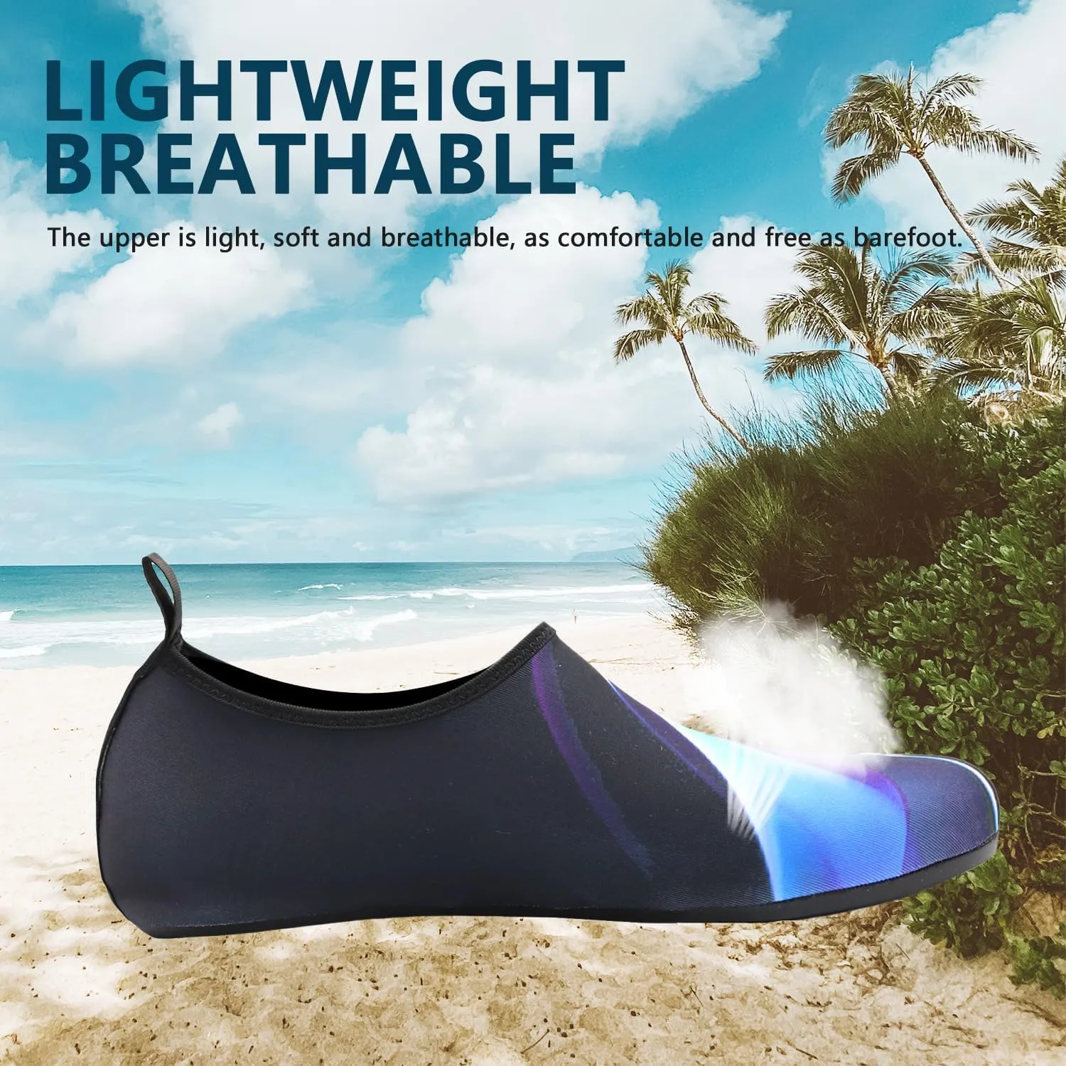 Water Shoes for Women Men Swim Barefoot Quick-Dry Adult Aqua Socks Non Slip Yoga Shoes Pool Camping Beach Accessories